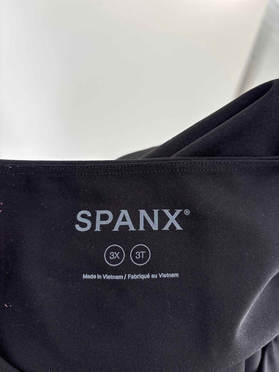 Size 3X SPANX Black Shirt