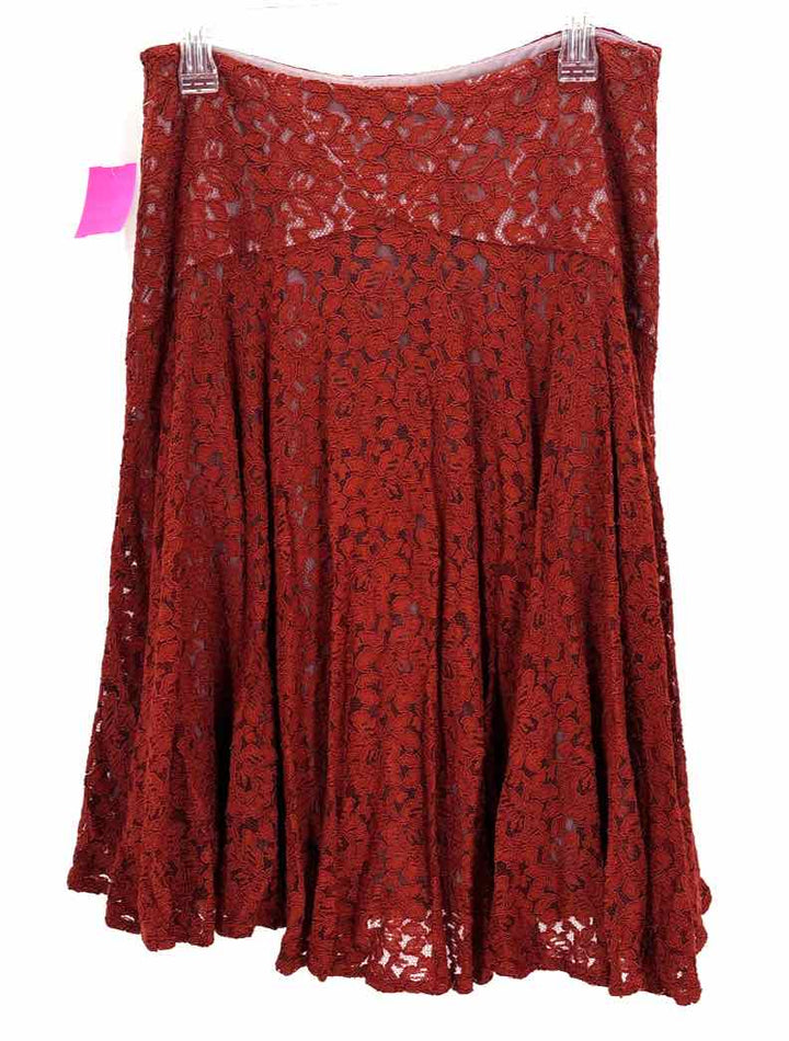 Size 6 Burnt Orange Skirt