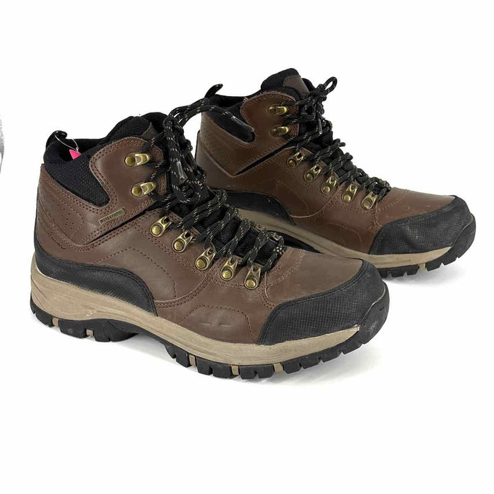Shoe Size 8.5 EDDIE BAUER Brown Leather Boots