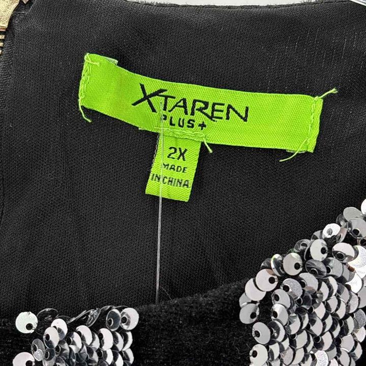 Size 2X Black Dress