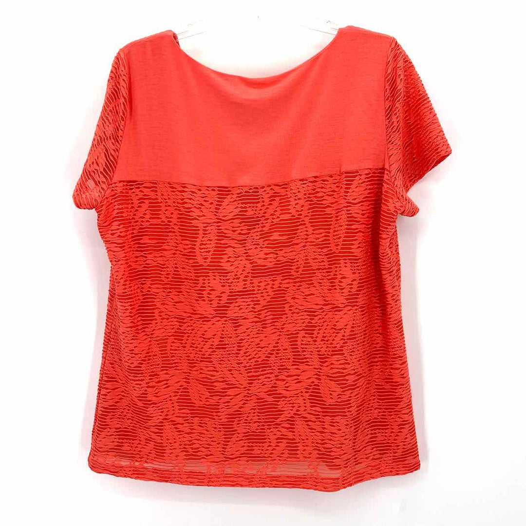 Size XL Calvin Klein Orange Shirt