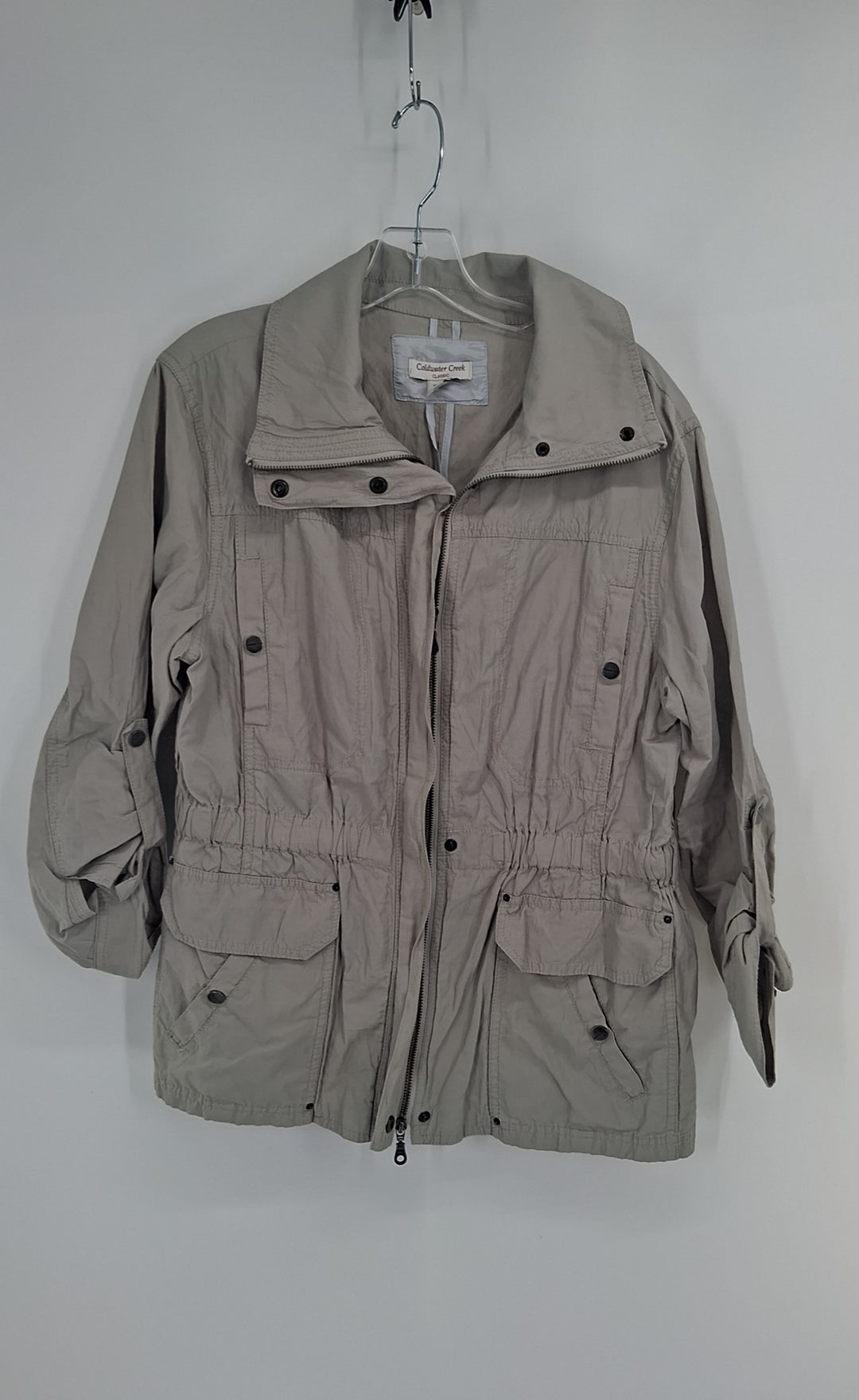 Size 10 Coldwater Creek Tan Jacket