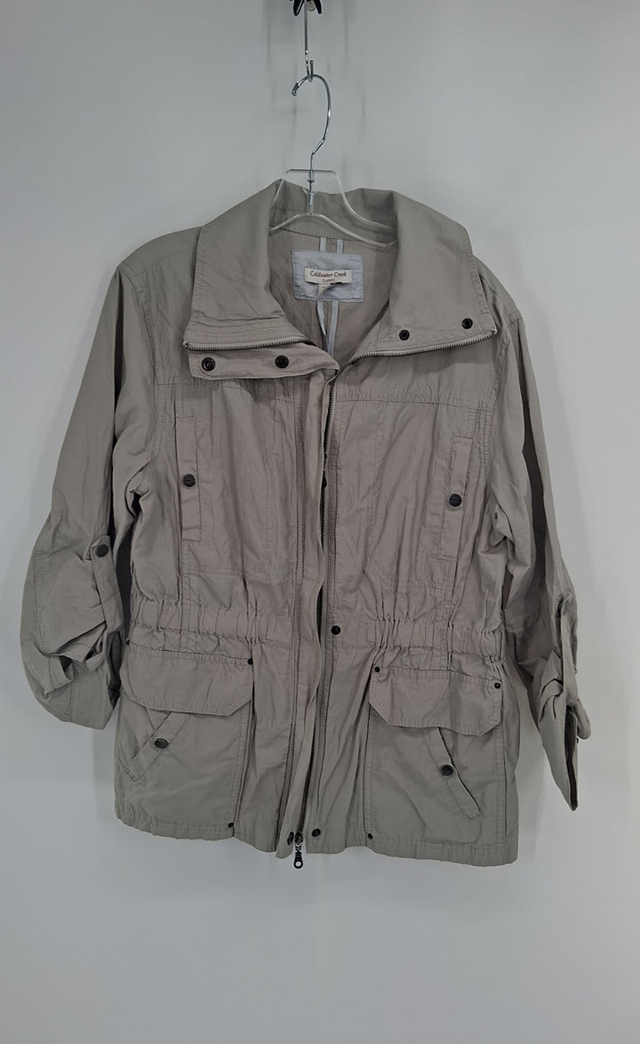 Size 10 Coldwater Creek Tan Jacket
