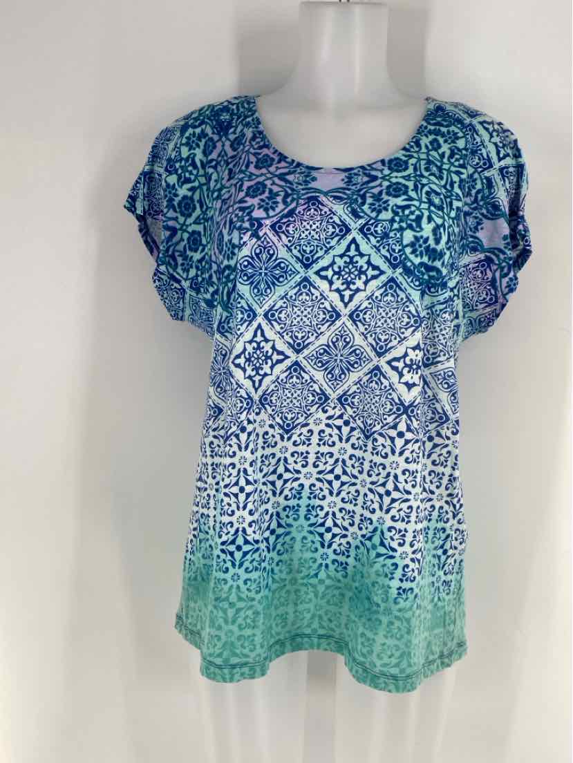Size L Chico's Multi-Color Shirt