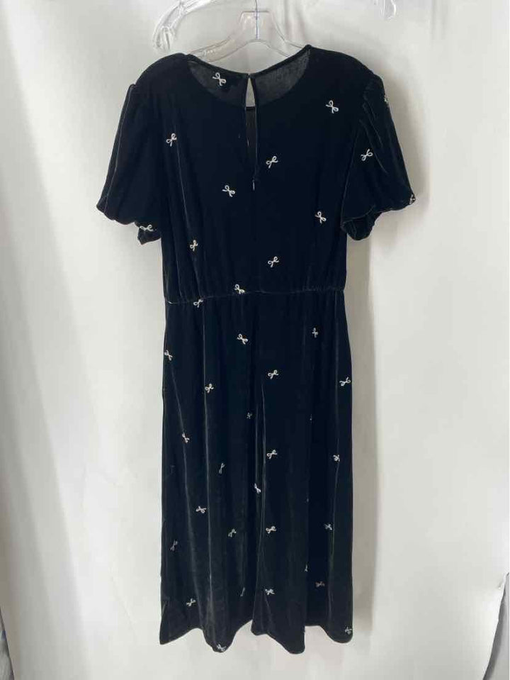 Size 12 J Crew Black Dress