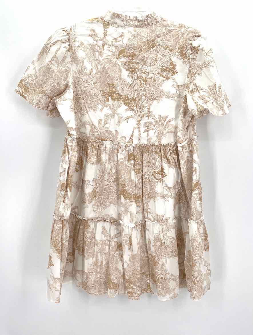 Size XL CROWN & IVY White Cotton Dress