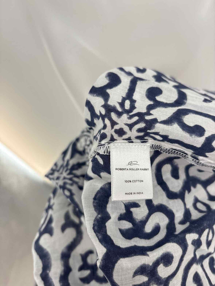 Size S Navy Print Dress