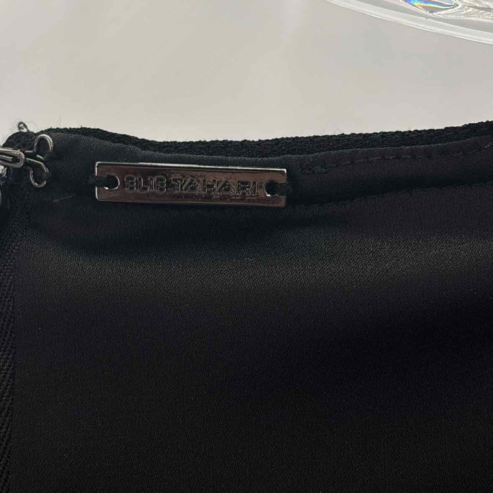 Size 4 ELIE TAHARI Black Shirt