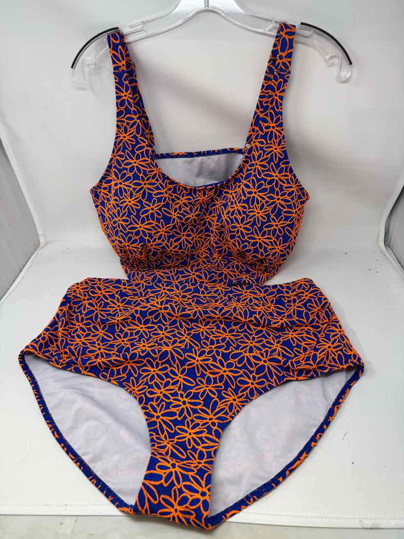Size XXL Orange Swimsuit