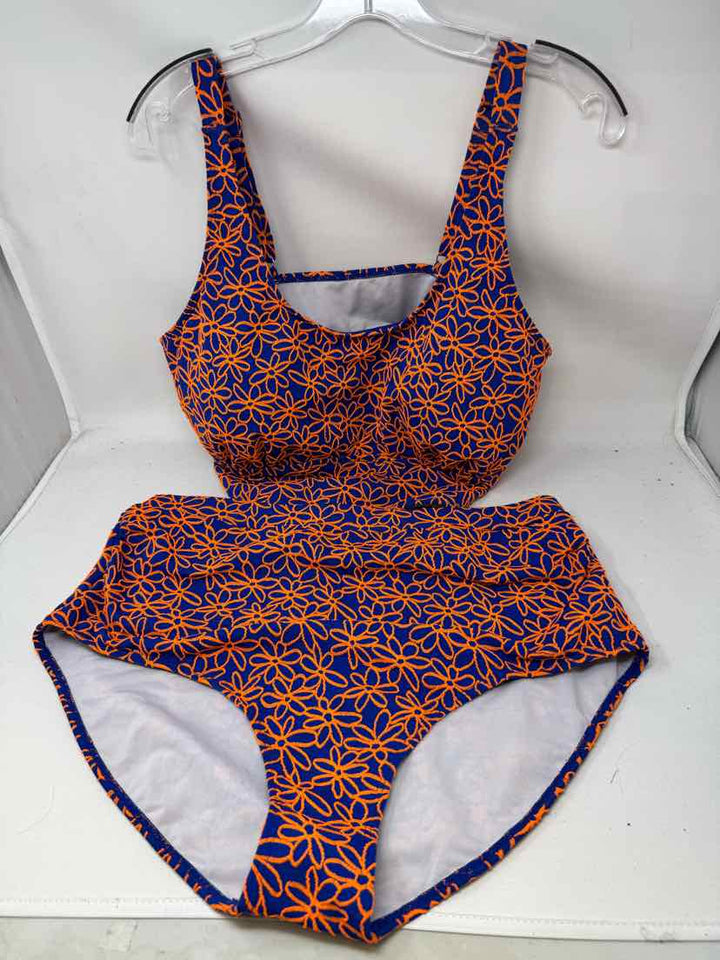 Size XXL Orange Swimsuit
