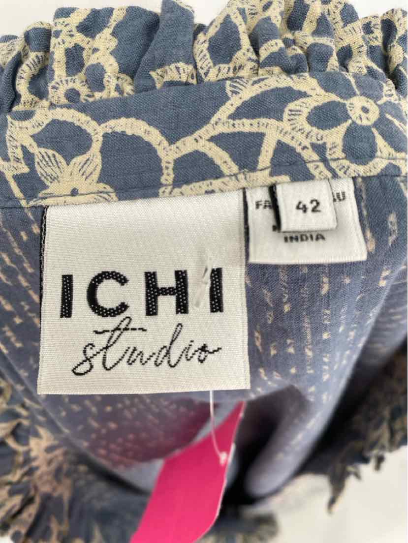 Size 42 Blue Print Dress