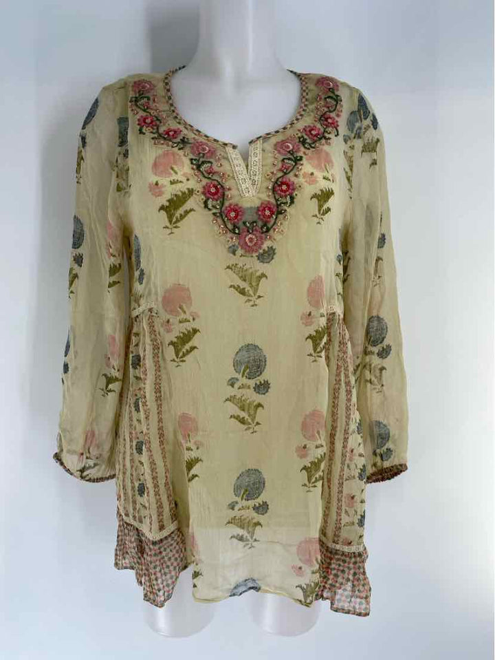 Size S SOFT SURROUNDINGS Green Shirt
