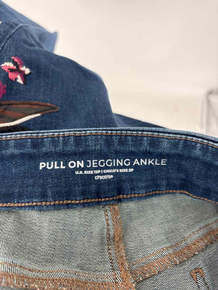 Size 2P Chico's Denim Pants
