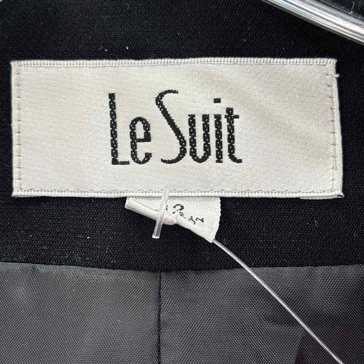 Size 12 LE SUIT Black Jacket
