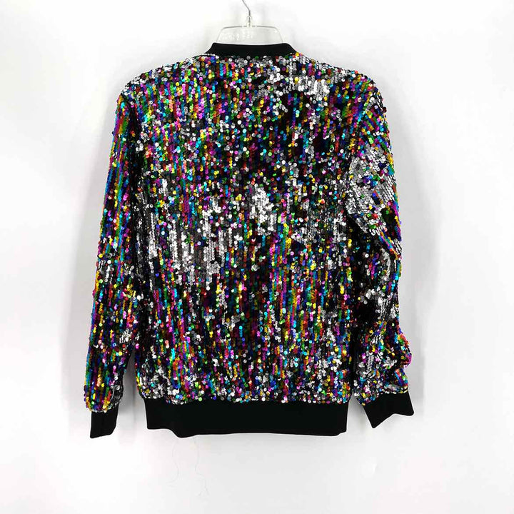 Size S Multi-Color Sequined Jacket