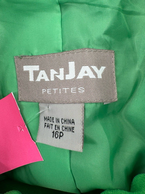 Size 16P Green Blazer