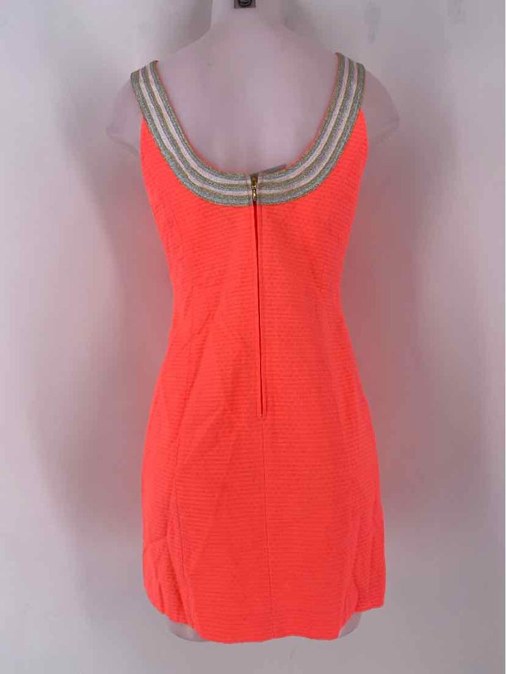 Size 2 Lilly Pulitzer Orange Dress
