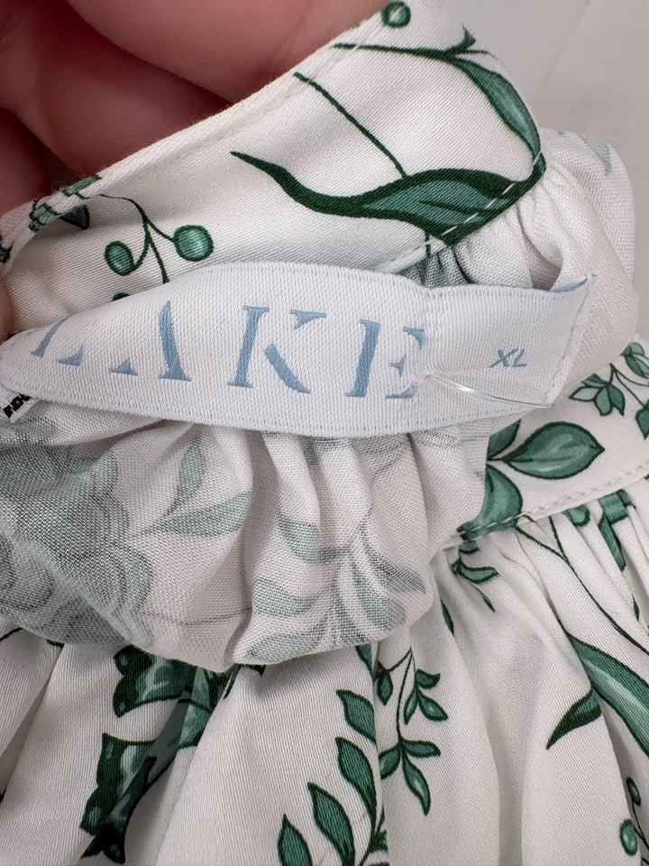 Size XL Green Print Dress