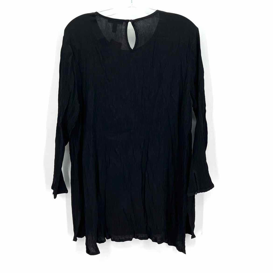 Size 2X Eileen Fisher Black Shirt
