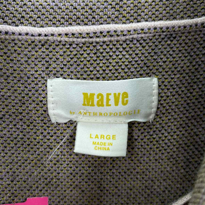 Size L MAEVE Purple Sweater
