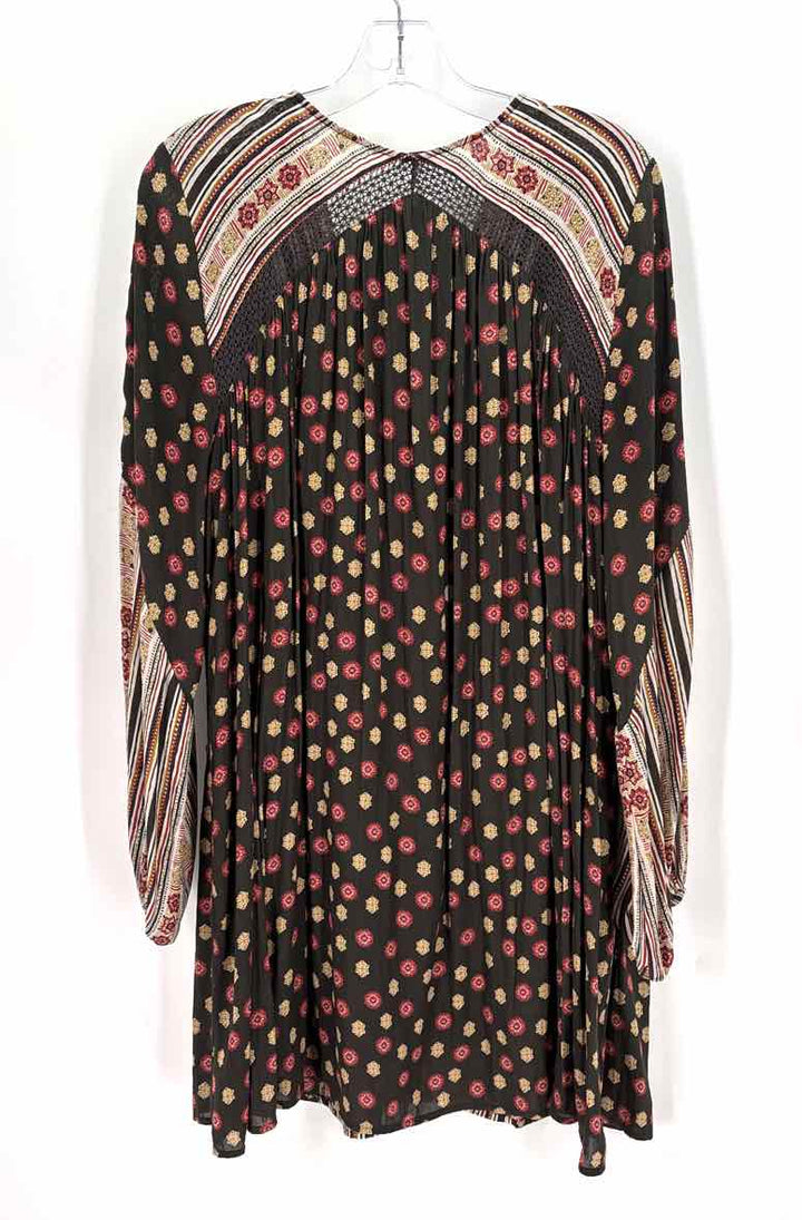 Size L FREE PEOPLE Brown Dress