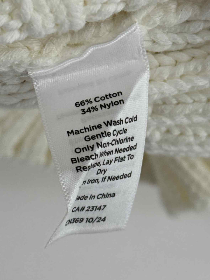 Size L Talbots Cream Sweater
