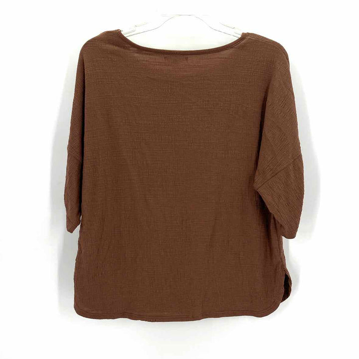Size M MAX STUDIO Brown Shirt