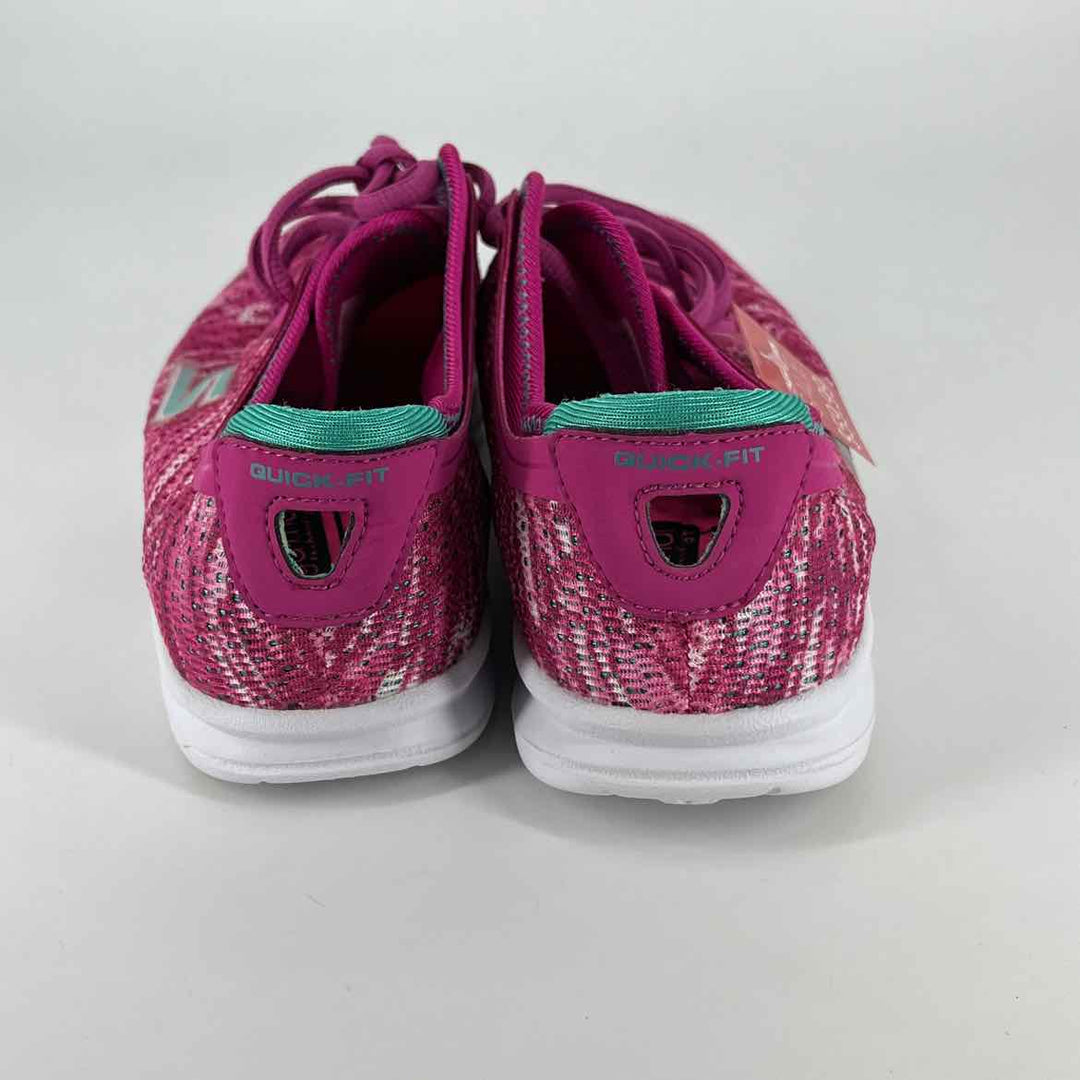Shoe Size 6.5 Sketchers Hot Pink Knit Sneakers
