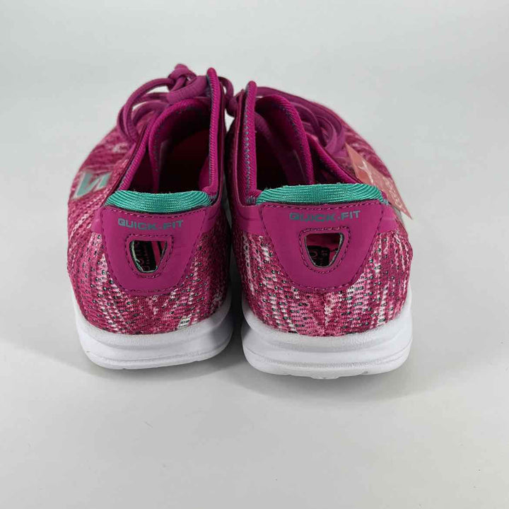 Shoe Size 6.5 Sketchers Hot Pink Knit Sneakers