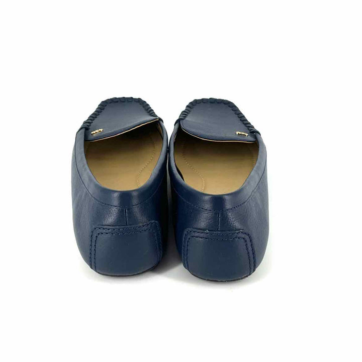 Shoe Size 9 Michael Kors Navy Leather Flats
