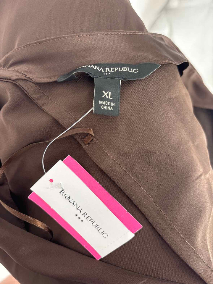 Size XL Banana Republic Brown Shirt