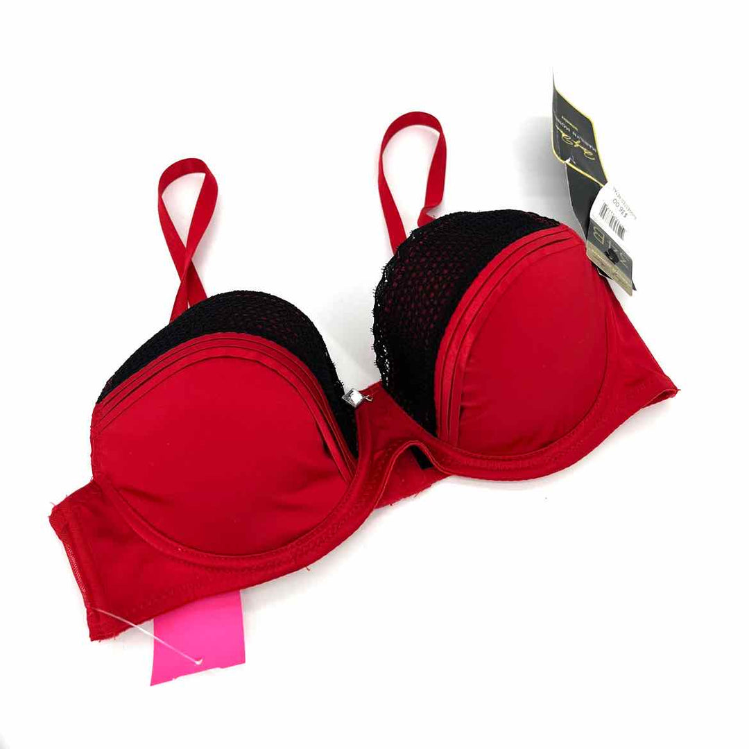 Size 34 Red Lace Bra