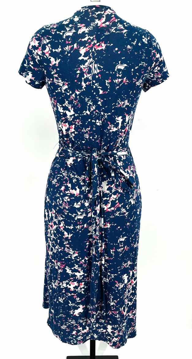 Size S Blue Print Dress