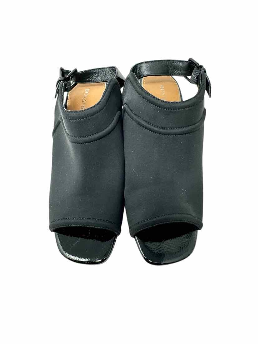 Shoe Size 7.5 DONALD PLINER Black Sandals