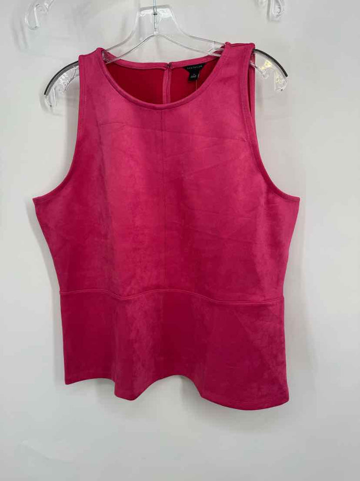 Size XL Ann Taylor Fuschia Shirt