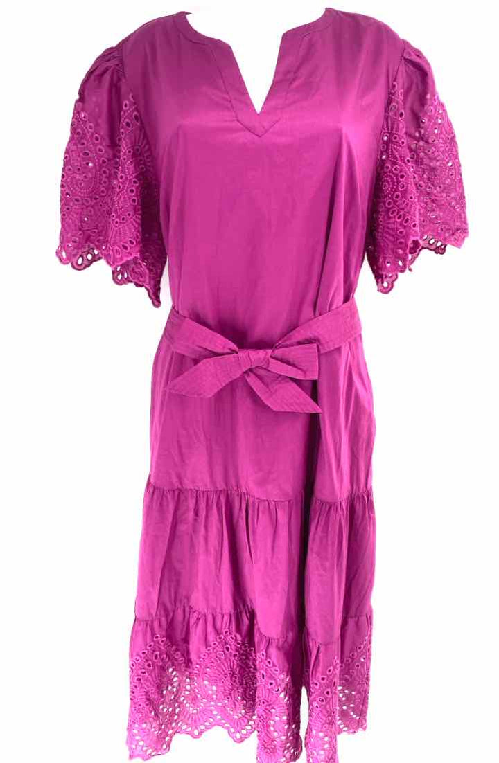 Size XL SOFT SURROUNDINGS Fuschia Dress