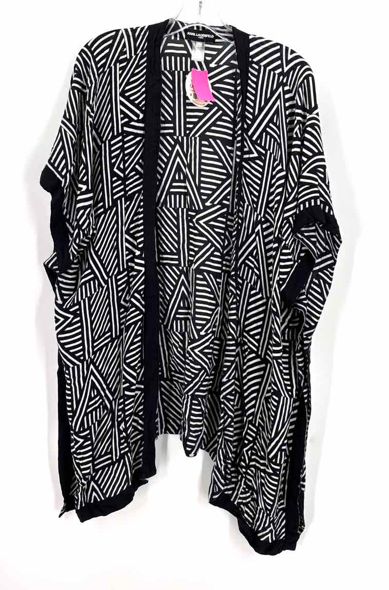 Size One Size KARL LAGERFELD Black/White Shirt