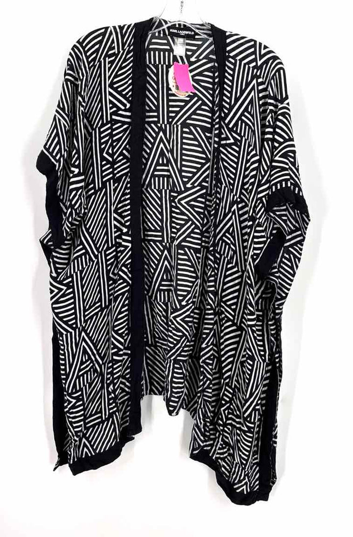 Size One Size KARL LAGERFELD Black/White Shirt