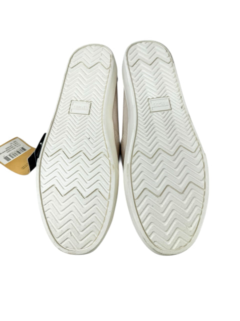Shoe Size 9.5 Toms Tan Canvas Flats
