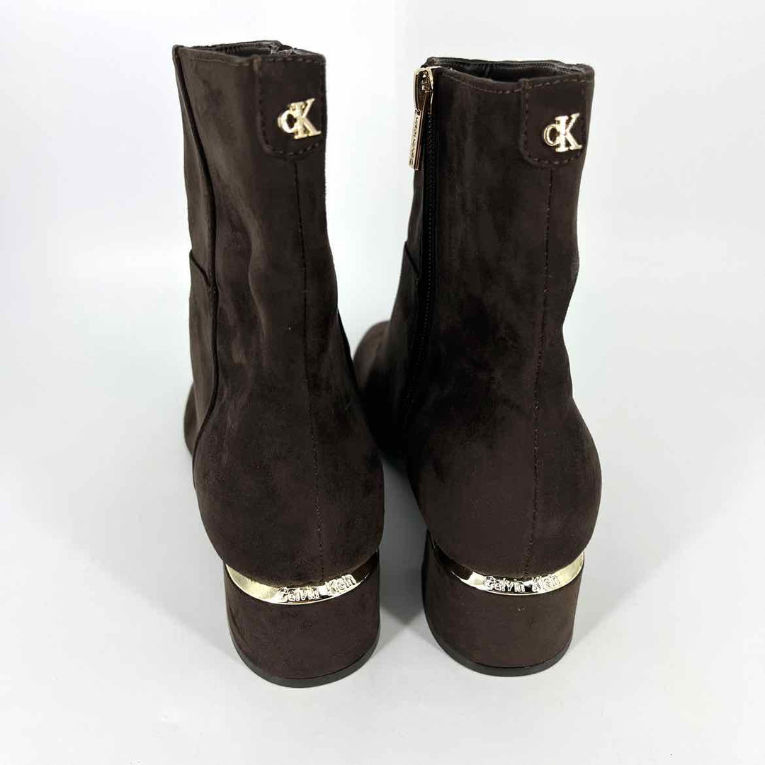Shoe Size 8.5 Calvin Klein Brown Boots