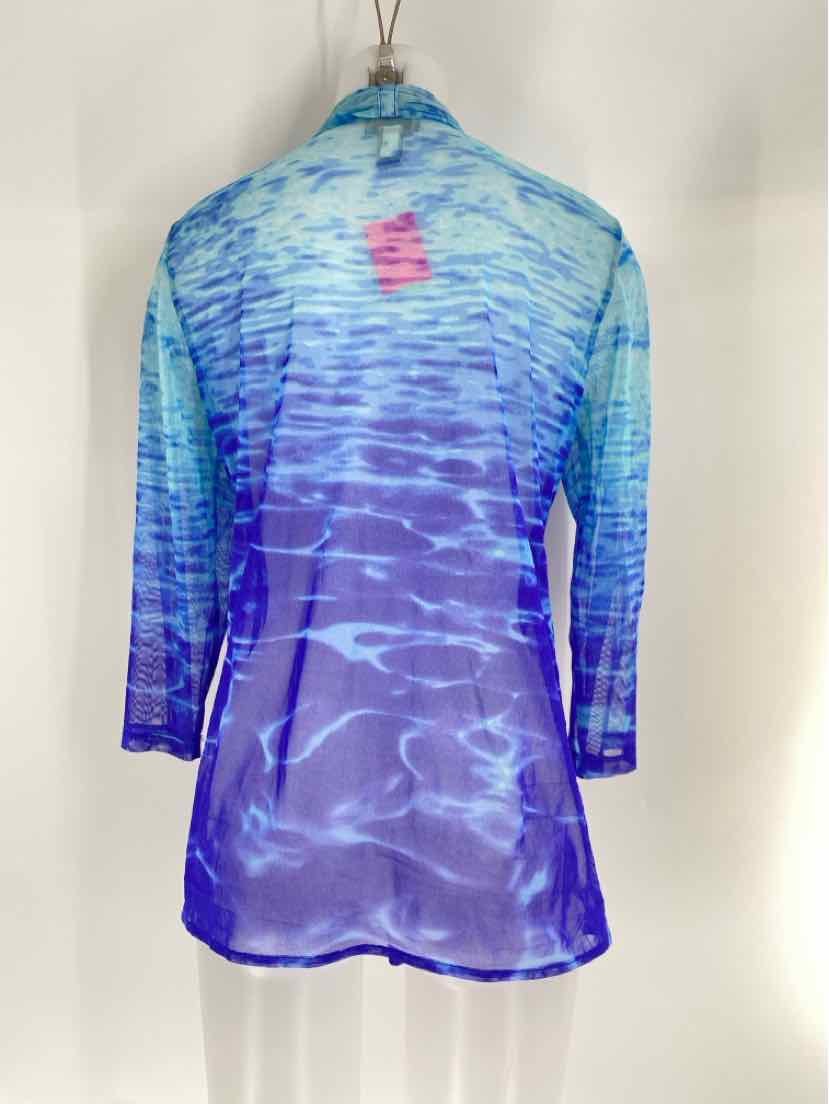 Size L Chico's Blue Shirt