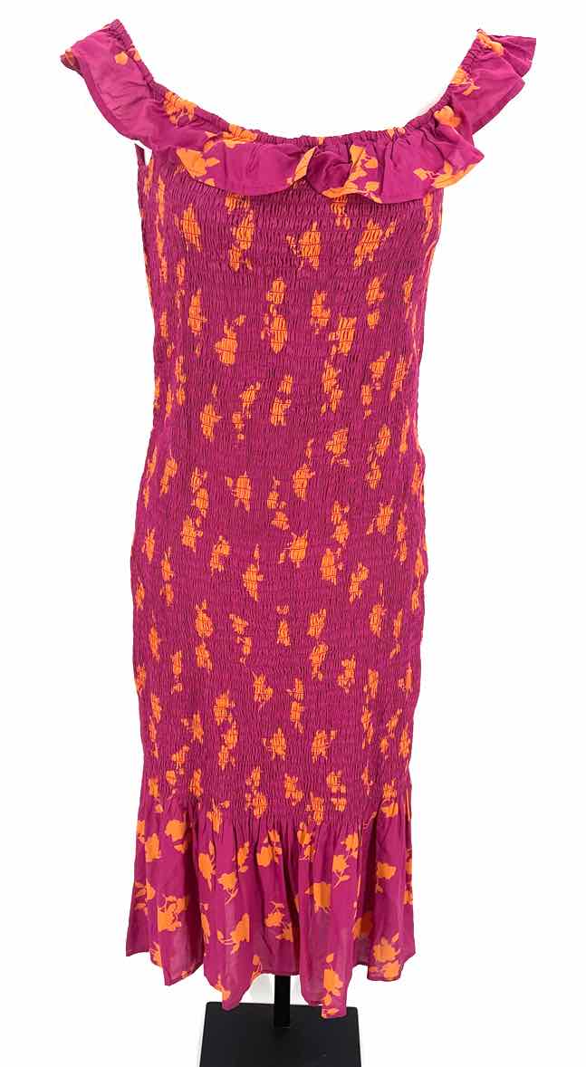 Size M Anthropologie Fuschia Dress