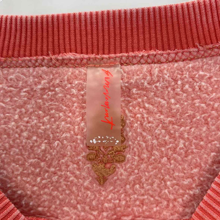 Size S FREE PEOPLE Orange Sweater
