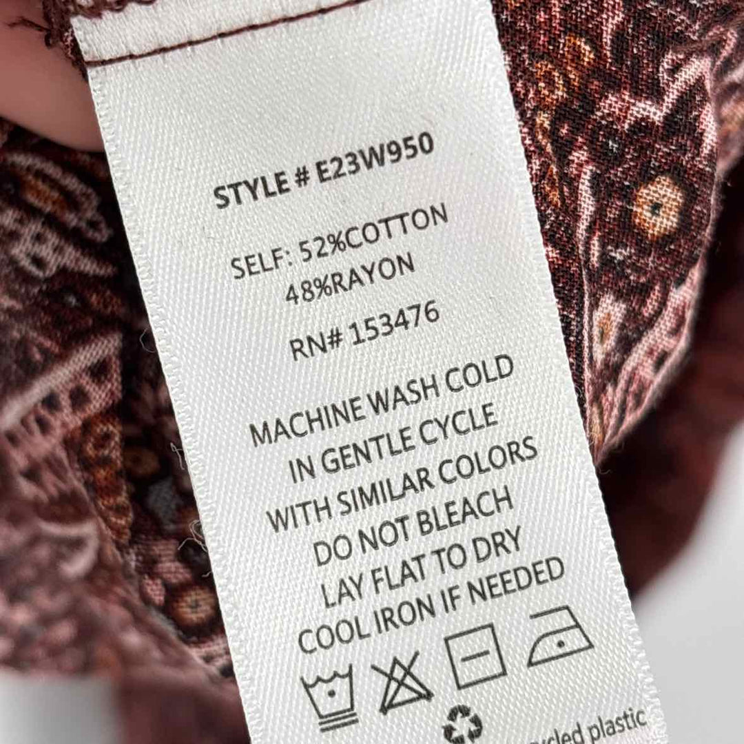 Size XL Burgundy Shirt