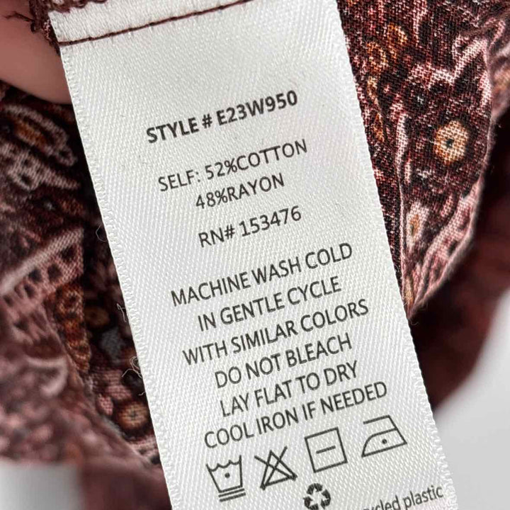 Size XL Burgundy Shirt