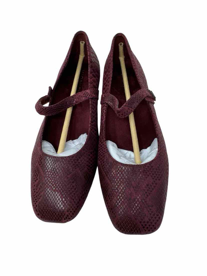 Shoe Size 8 VIONIC Burgundy Flats