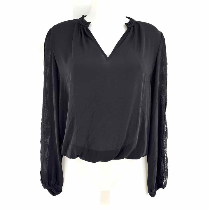 Size XS White House Black Market Black Shirt