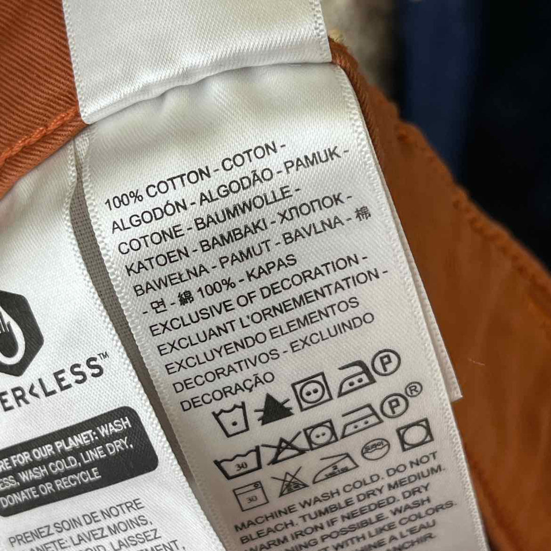 Size 30 Levi's Burnt Orange Cotton Pants