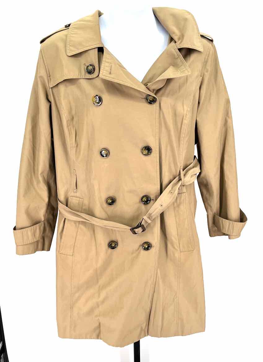 Size 2X LONDON FOG Beige Coat