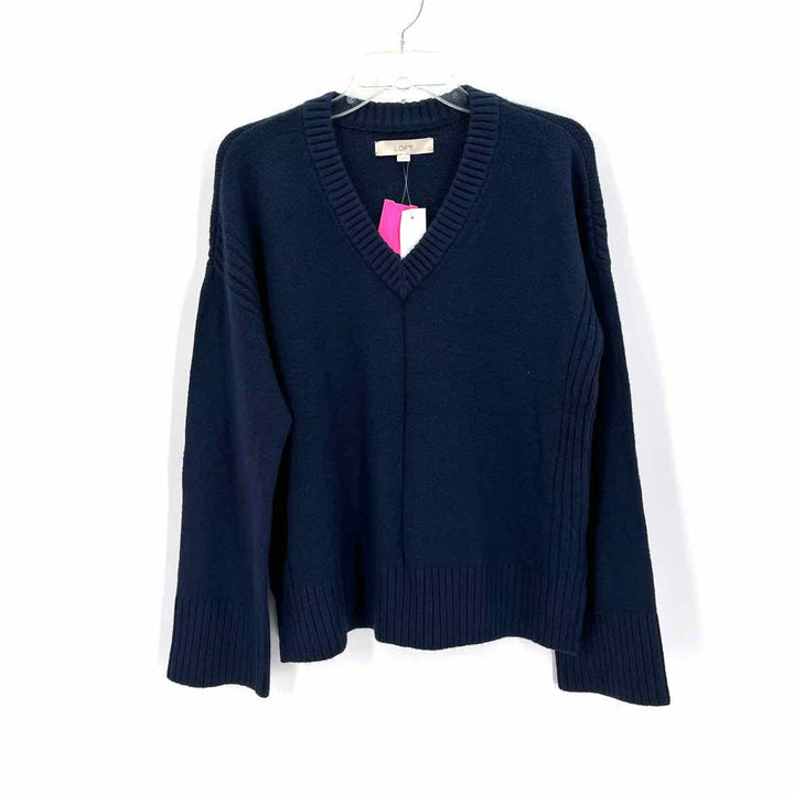 Size M LOFT Navy Sweater